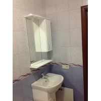 Ремонт в ванной комнате. Установка раковины и бойлера в Красноярске